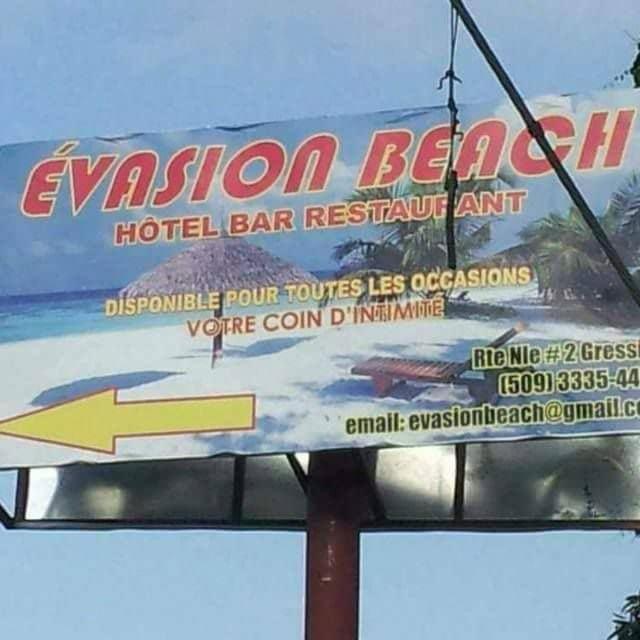 Evasion Beach Hotel Gressier Екстериор снимка